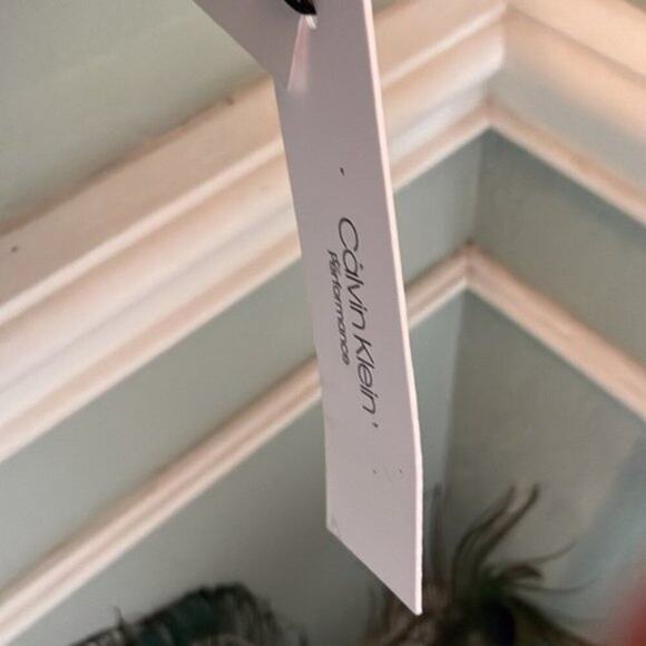 Calvin Klein Performance Palm Tree Sunset Print windbreaker multi colored L - Picture 4 of 8